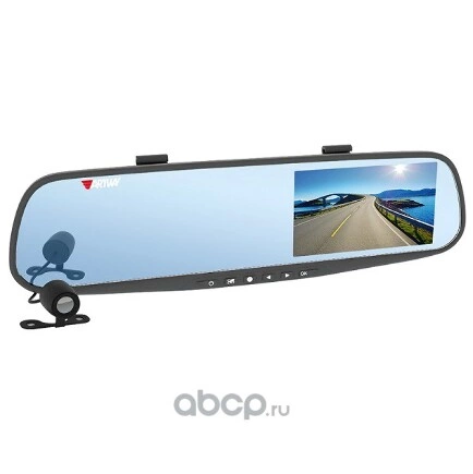 Зеркало с видеорегистратором ARTWAY AV-600,1920*1080P,120°,4,3’’ ,2 камеры купить 3 678 ₽