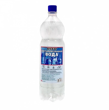 Вода дистиллированная ALFA, 1.5л ПЭТ бутылка ГеленаХимАвто купить 44 ₽