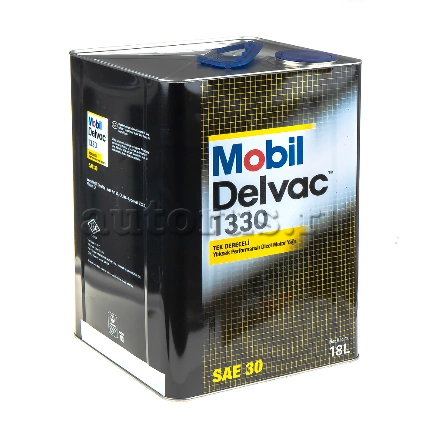 Масло моторное MOBIL Delvac 1330 минеральное 18 л купить 9 086 ₽