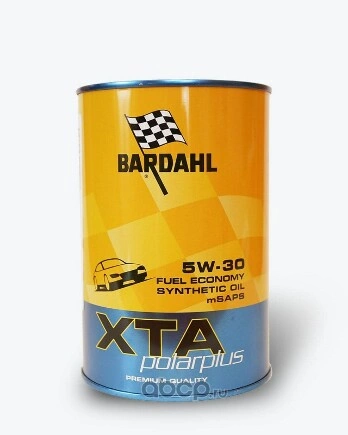 Масло моторное Bardahl XTA 5W-30 синтетическое 1 л купить 2 973 ₽