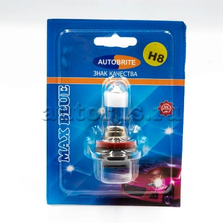 Лампа 12V H8 35W PGJ19-1 AUTOBRITE MAX BLUE 1 шт. блистер купить 285 ₽