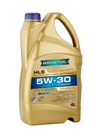 Масло моторное Ravenol HLS 5W-30 синтетическое 4 л купить 6 269 ₽