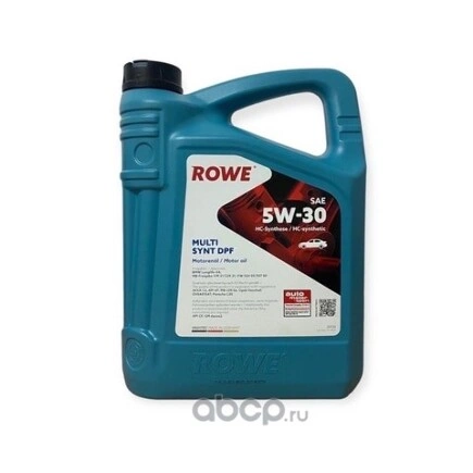 Масло ESSENTIAL SAE 5W-40 MS-C3 1л ROWE купить 898 ₽