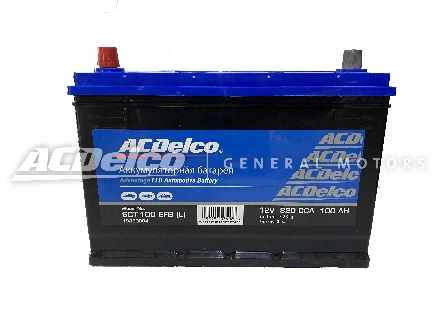 Аккумулятор ACDelco EFB 100 А/ч прямая L+ 306x175x225 EN820 А купить 12 490 ₽