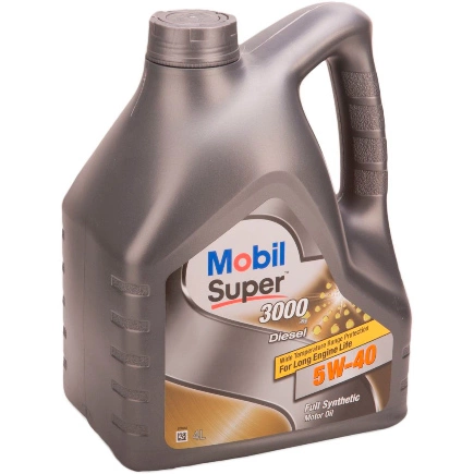 Масло моторное MOBIL Super 3000 X1 5W-40 синтетическое 4 л купить 2 790 ₽