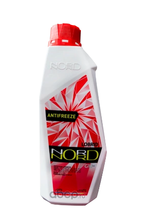 Антифриз NORD High Quality Antifreeze готовый -40C красный 1 кг купить 240 ₽