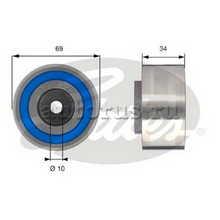 Ролик приводного ремня GATES купить 4 196 ₽