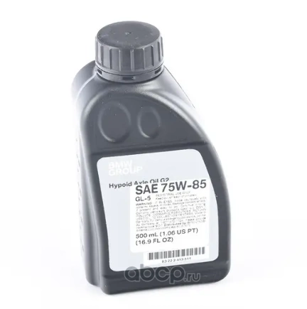 Масло трансмиссионное BMW Hypoid Axle Oil G2 0,5 л купить 6 714 ₽