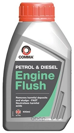 Промывка бензинового двигателя COMMA 0.4л ENGINE FLUSH купить 508 ₽