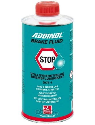 Жидкость тормозная BRAKE FLUID 0 5 Л. 4014766071149 ADDINOL купить 1 477 ₽