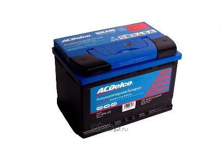 Аккумулятор ACDelco 66 А/ч обратная R+ 278x175x190 EN600 А купить 9 094 ₽