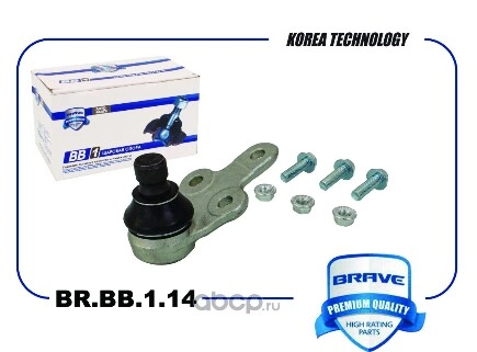 Опора шаровая R Ford Focus III BRAVE BRBB114 купить 716 ₽