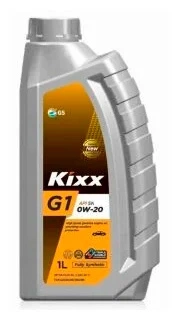 Масло моторное KIXX G1 0W-20 синтетическое 1 л купить 1 267 ₽