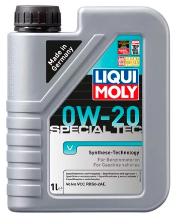 Масло моторное LIQUI MOLY Special Tec V 0W-20 синтетическое 1 л купить 2 199 ₽