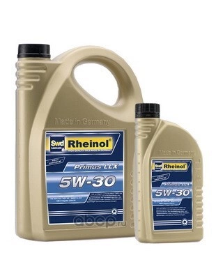 1L Масло SwdRheinol Primus LLX 5W-30 (30180180) VW 504.00/507.00 MB229.51 BMW LL-04 C3 SWD RHEINOL купить 1 194 ₽