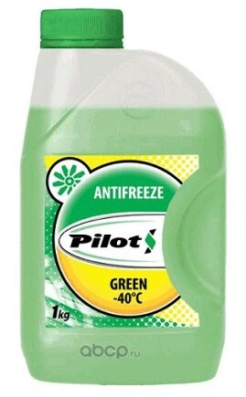 Антифриз PILOTS Green Line 40 G11 готовый -40C зеленый 1 кг купить 132 ₽