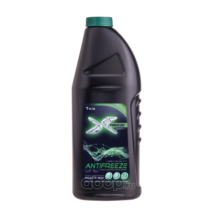 Антифриз X-FREEZE X-FREEZE Green готовый зеленый 1 кг купить 180 ₽