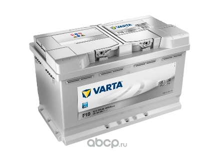 Аккумулятор VARTA Silver Dynamic 85 А/ч обратная R+ F18 315x175x175 EN800 А купить 18 153 ₽