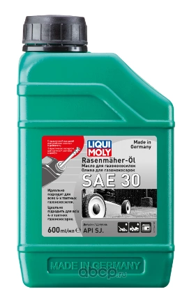 Масло моторное 4T Liqui Moly 4T SAE30 минеральное 0,6 л купить 843 ₽