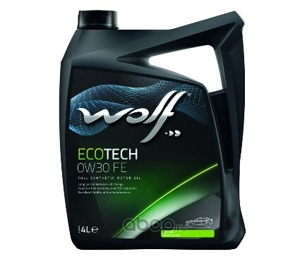 Масло моторное Wolf ECOTECH 0W-30 FE синтетика 5 л купить 6 607 ₽