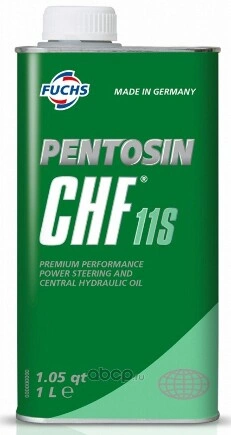 Жидкость ГУР PENTOSIN CHF 11S 1 л Fuchs жидкость гур купить