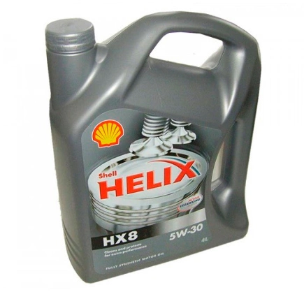 Масло моторное SHELL Helix HX8 5W-30 синтетическое 4 л купить 3 795 ₽