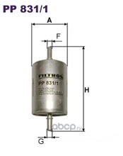 Фильтр топливный FILTRON купить 994 ₽