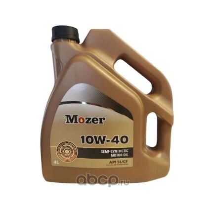 Масло моторное MOZER Luxe 10w-40 API SL/CF 4л MOZER купить 1 010 ₽