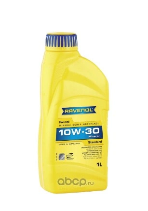 Масло моторное Ravenol Formel Standard 10W-30 минеральное 1 л купить 965 ₽