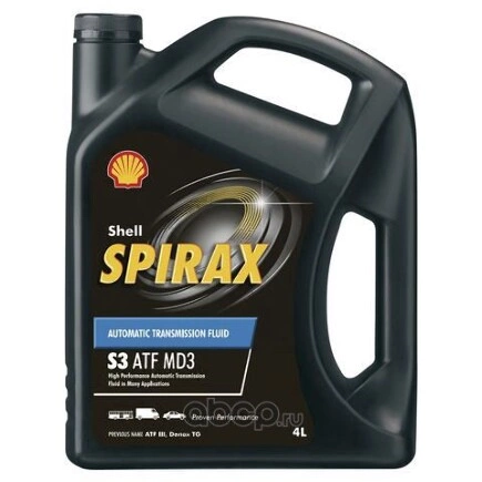 Масло трансмиссионное SHELL Spirax S3 ATF MD3 4 л купить 2 804 ₽