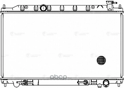 Радиатор охл. для а/м Nissan Teana J31 (03-) () LUZAR купить 12 340 ₽