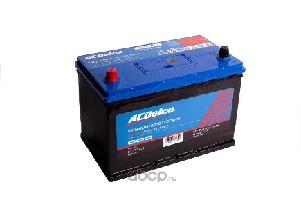 Аккумулятор ACDelco 90 А/ч прямая L+ 306x175x225 EN780 А купить 15 199 ₽