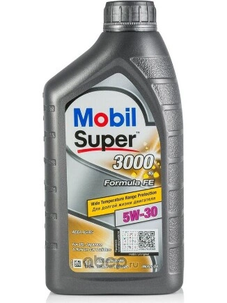 Масло моторное MOBIL Super 3000 X1 Formula FE 5W-30 синтетическое 1 л купить 966 ₽