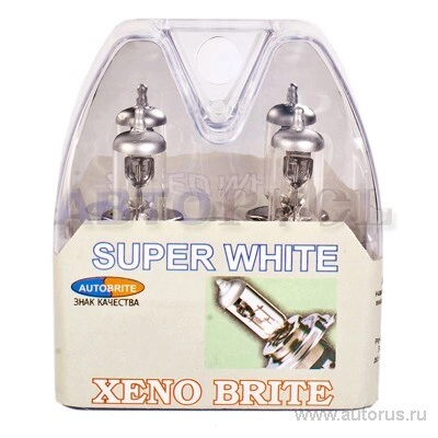 Лампа 12V H4 100/90W AUTOBRITE XENO BRITE 2 шт. DUOBOX купить 607 ₽