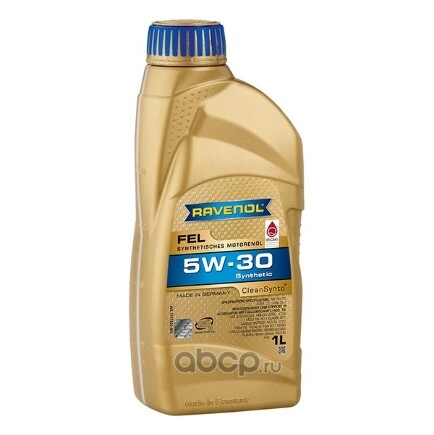 Масло моторное Ravenol FEL 5W-30 синтетика 1 л купить 1 815 ₽