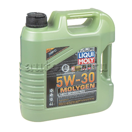 Масло моторное LIQUI MOLY Molygen New Generation 5W-30 синтетическое 4 л 9089/9042 купить 8 392 ₽