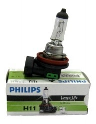 Лампа 12V H11 55W PHILIPS Longerlife Eco Vision 1 шт. картон купить 1 146 ₽