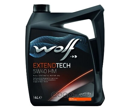 Масло моторное Wolf EXTENDTECH 5W-40 HM синтетика 4 л купить 6 012 ₽