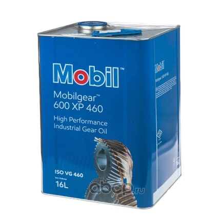 Масло редукторное MOBIL Mobilgear 600 XP 460 минеральное 16 л купить 9 582 ₽