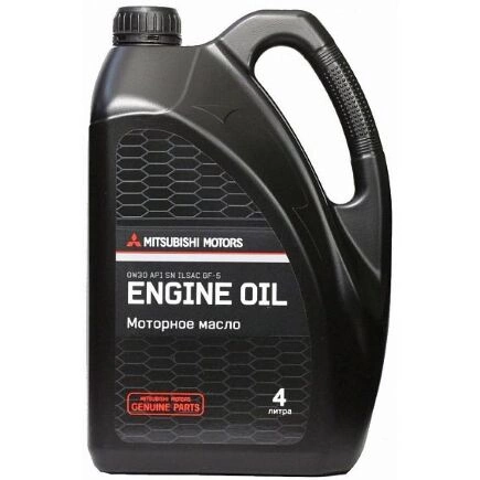 Масло моторное MITSUBISHI Engine Oil 0W-30 4 л купить 5 394 ₽