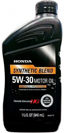 Масло моторное HONDA Motor oil SP/GF-6 5W-30 синтетическое 0.946 л купить 1 432 ₽