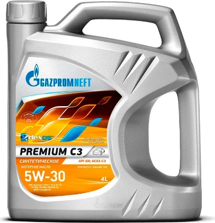 Масло моторное Gazpromneft Premium C3 5W-30 синтетическое 4 л купить 1 949 ₽