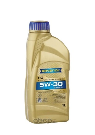 Масло моторное Ravenol FO 5W-30 синтетическое 1 л купить 1 485 ₽