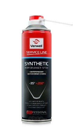 Смазка SYNTHETIC Performance Spray адгезионная 150 мл Venwell купить 296 ₽