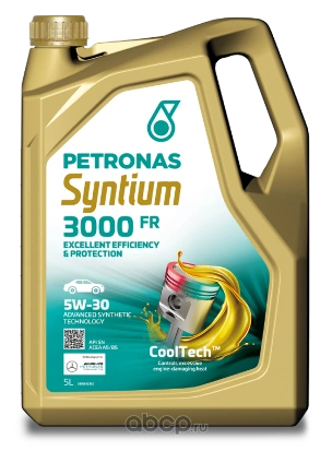 Моторное масло PETRONAS SYNTIUM 3000 FR 5W-30 5L купить 2 538 ₽