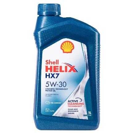 Масло моторное SHELL Helix HX7 5W-30 полусинтетическое 1 л купить 933 ₽