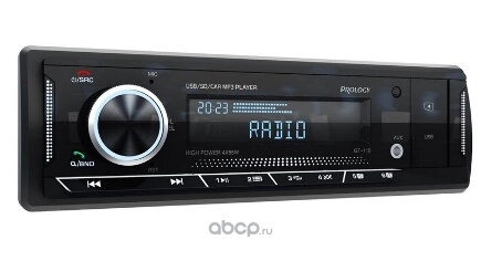 Автомагнитола PROLOGY GT-110 ,1 DIN ,FM SD/USB ,Bluetooth купить 3 152 ₽