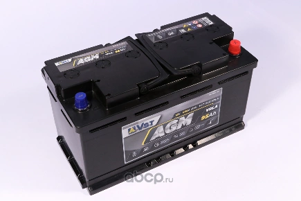 Аккумулятор 12V AGM 95AH 850А 353x175x190 полярность 0 VST купить 26 302 ₽