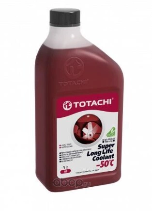 Антифриз TOTACHI Super LLC Red G12+ готовый -50C красный 1 л 4589904520785 купить 260 ₽