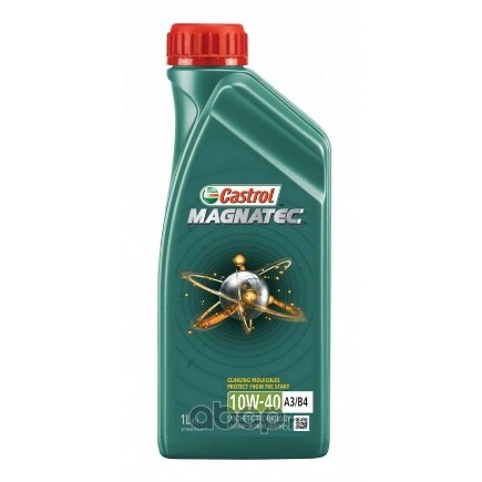 Масло моторное CASTROL Magnatec 10W-40 полусинтетическое 1 л купить 738 ₽